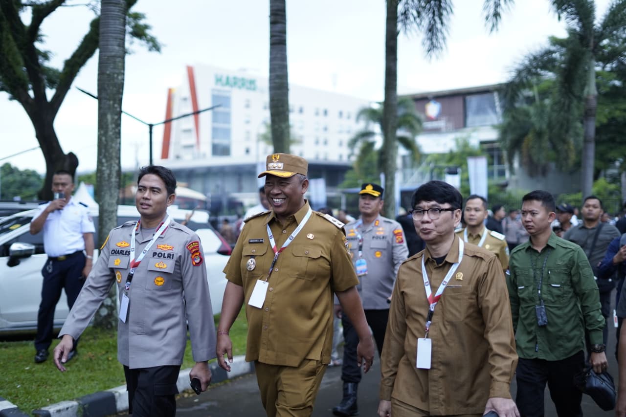 Dukung Program Prioritas Nasional, Plt. Bupati Lamteng Hadiri Rakornas Pemerintah Pusat dan Daerah 2026