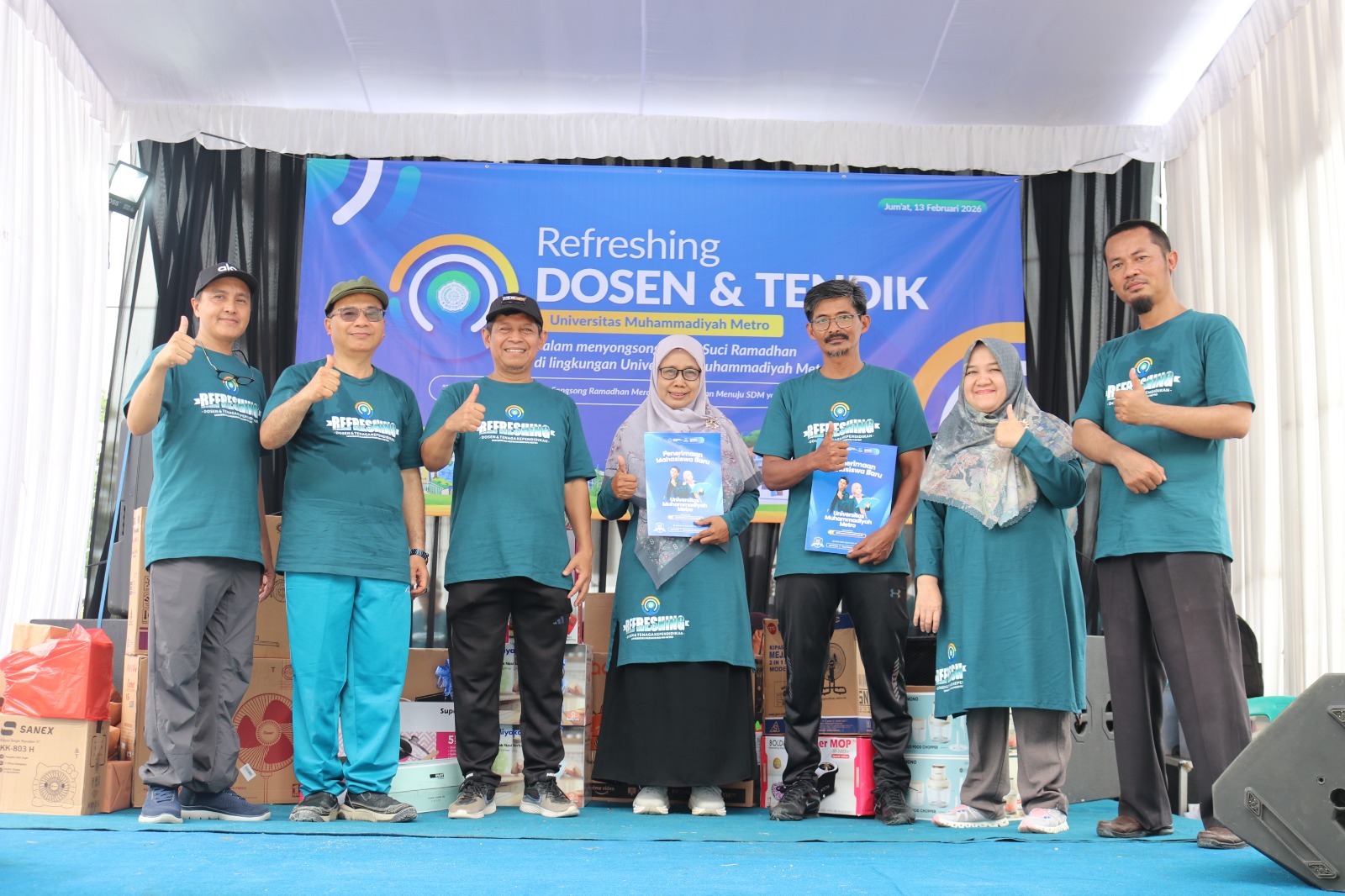 Jelang Bulan Suci Ramadan, UM Metro Gelar Kegiatan Refreshing Dosen dan Tenaga Kependidikan 