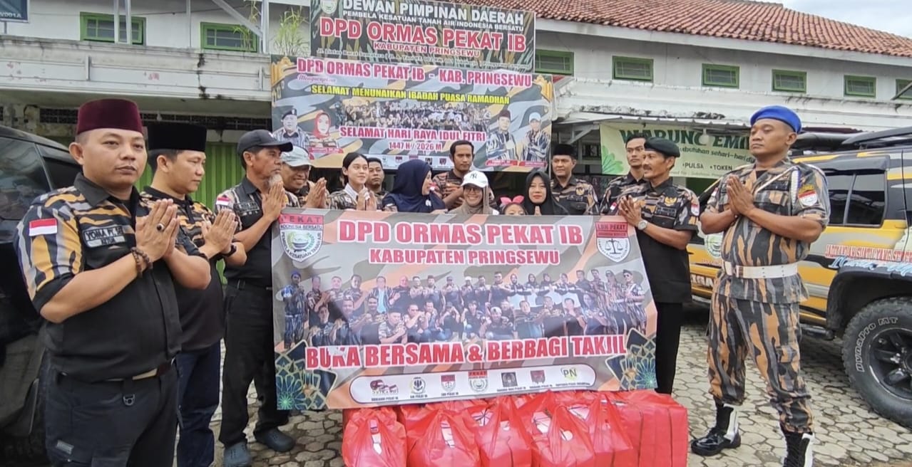 DPD Pekat IB Pringsewu Gelar Baksos Ramadan, Bagikan Takjil dan Buka Puasa Bersama