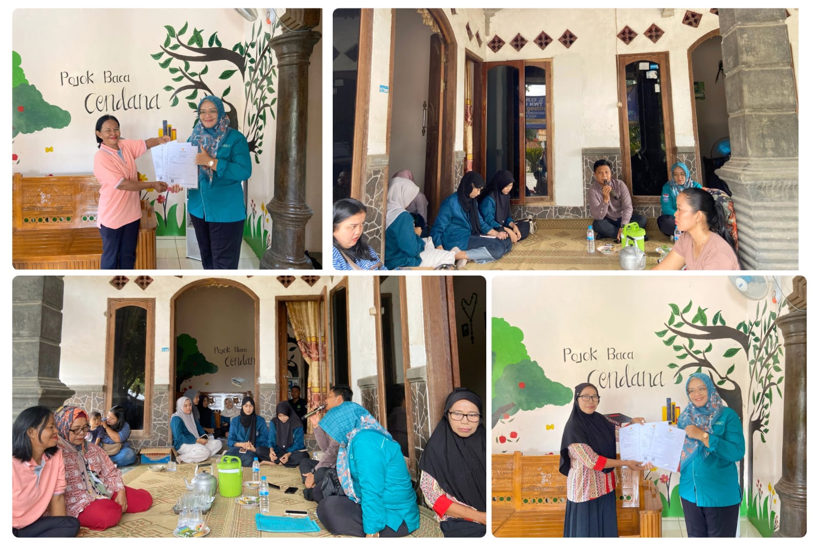 Tim Dosen & Mahasiswa UM Metro Berikan  Pendampingan Penyerahan Halal Produk KWT