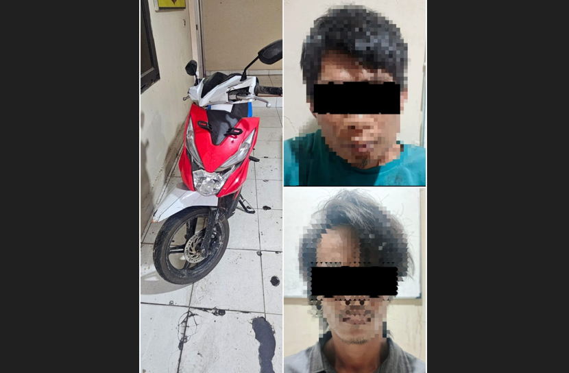 Polisi Ringkus Dua Maling Motor yang Beraksi di Delapan TKP Wilayah Simpang Pematang