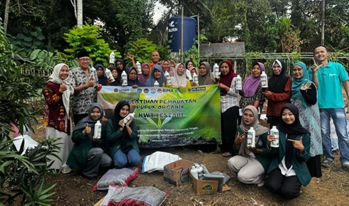 Tim PkM UM Metro Kembangkan Agro-Edu Wisata Kebun Organik Bersama KWT Lestari