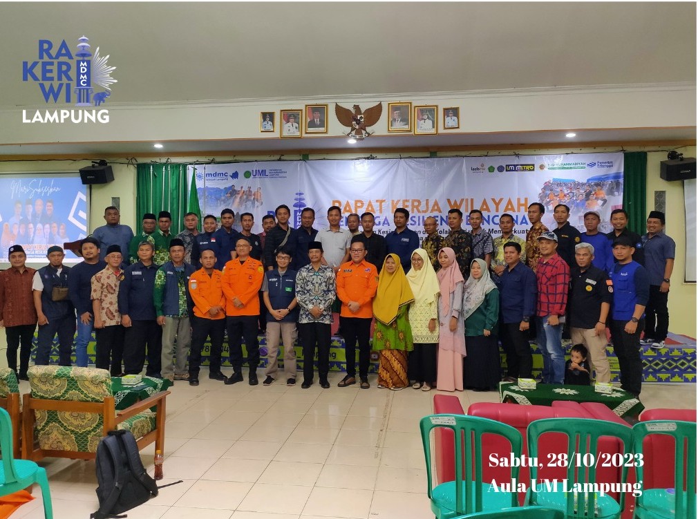 Rakerwil PRB MDMC Lampung: Tingkatkan Kesiagaan dan Kolaborasi Perkuat Resiliensi Bencana