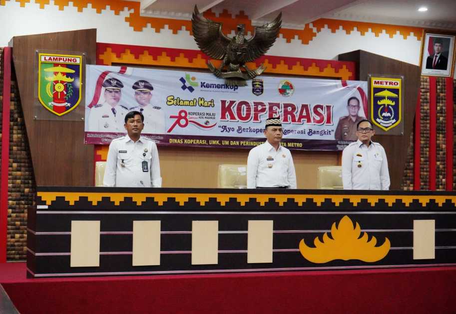22 Koperasi Merah Putih di Metro Diresmikan, Tingkatkan Pertumbuhan Ekonomi Masyarakat Kelurahan