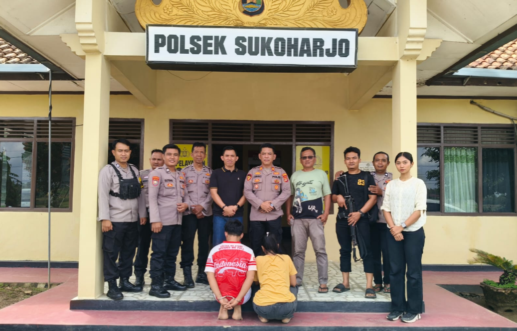 Pasutri Muda Pelaku Pencurian di Pringsewu Ditangkap Polisi dalam Waktu Singkat