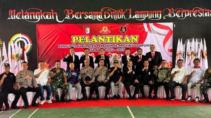 Perbakin Lampung Lantik 8 Pengurus Baru Kabupaten, Olpin Putra Ketua Pengkab Mesuji