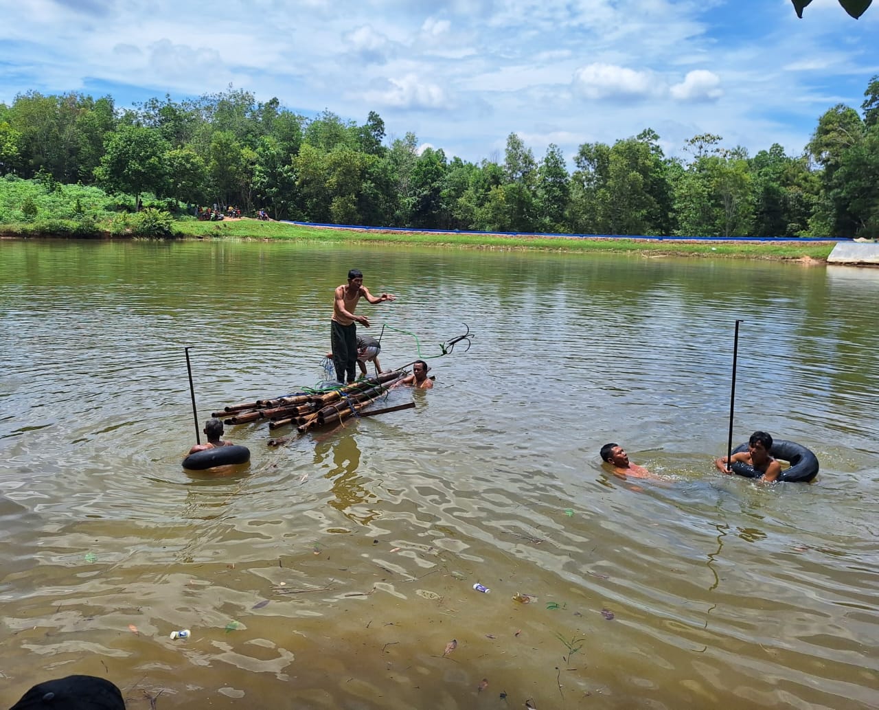 Polsek Gunung Agung Identifikasi Dua Anak Tenggelam di Bendungan Tiyuh Tunas Jaya