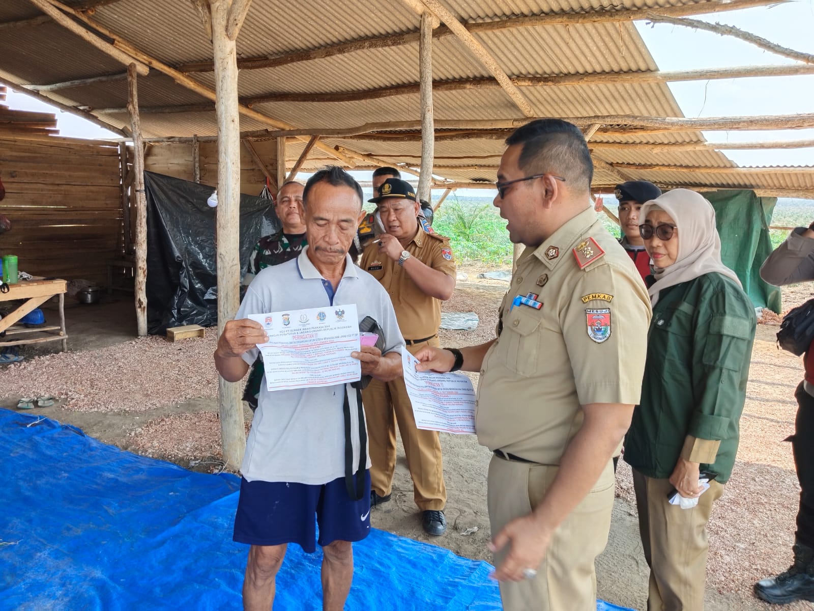 Satgassus Sengketa Lahan Kabupaten Mesuji Beri Tenggat Waktu 25 Hari kepada Buay Mencurung dari PT SIP