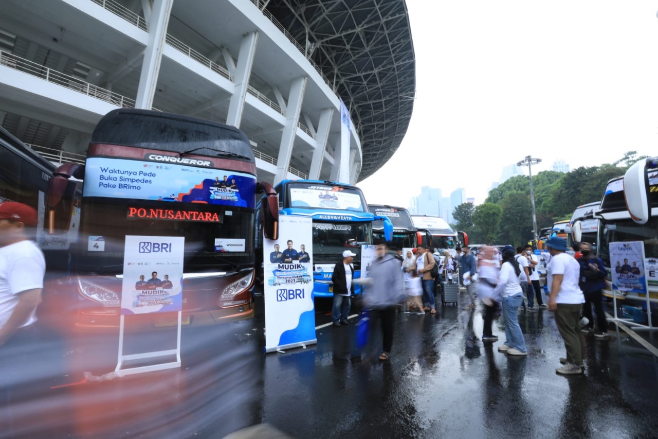 Dukung Mudik Bersama BUMN 2025, BRI Sediakan Ratusan Bus Gratis!