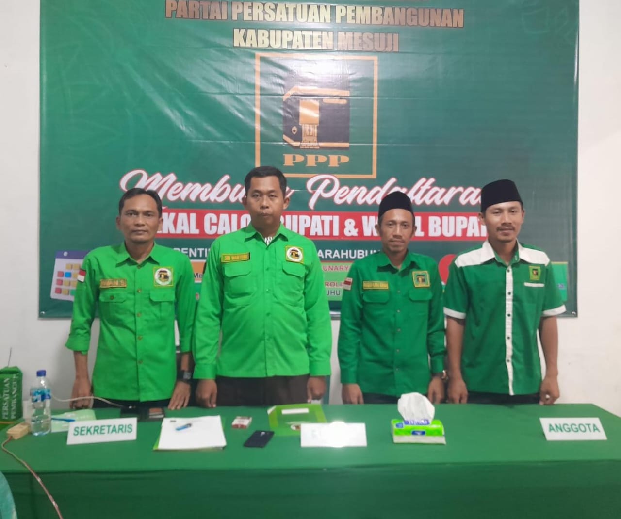 PPP Resmi Tutup Penjaringan Bacakada dan Bacawakada Mesuji