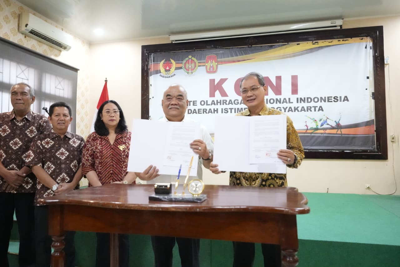UMY dan KONI DIY Teken MoU, Perkuat Pembinaan Atlet Melalui Pendidikan, Kesehatan, dan Riset