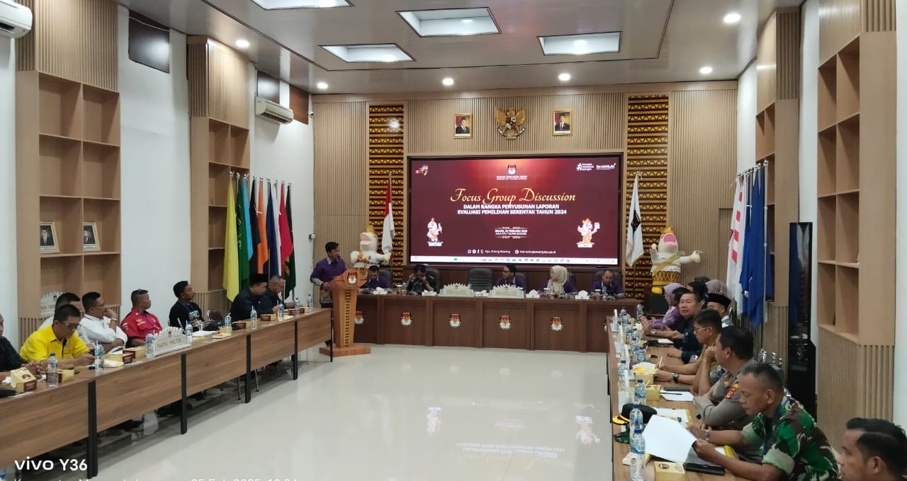 KPU Tuba Gelar Focus Group Discussion Bersama Stakeholder