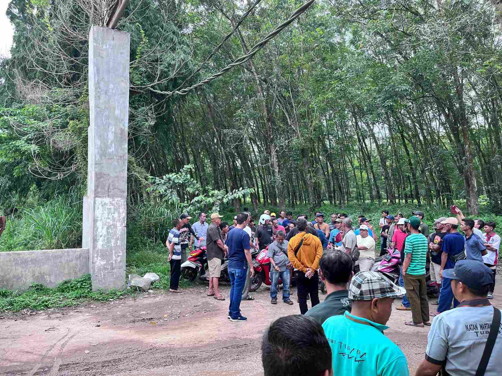 Polres Tubaba Amankan Aksi Damai Petani Singkong