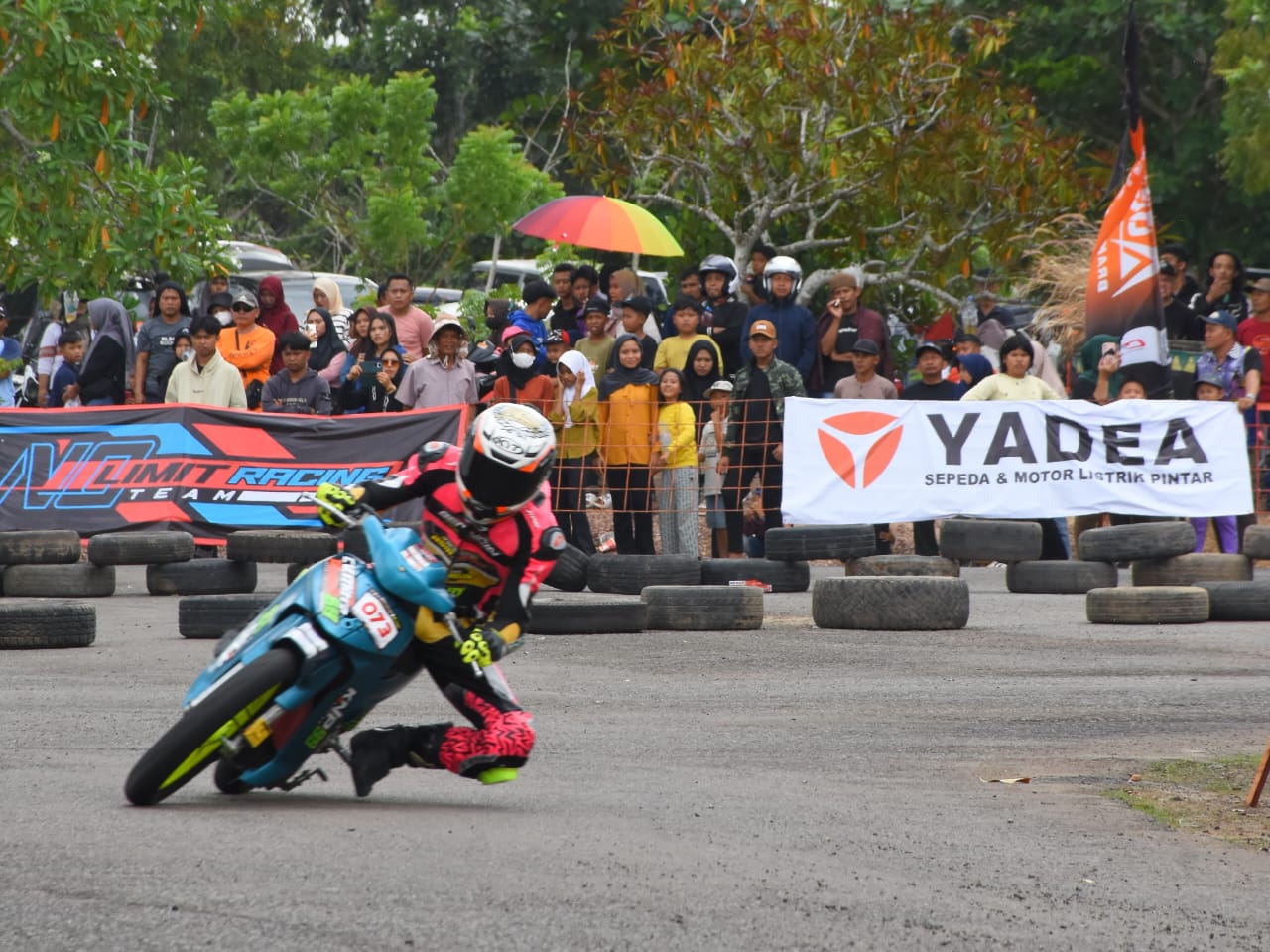 Kejuaraan Bupati Cup Road Race 2025 dan Bazar UMKM Ditutup Bupati dan Wabup Tubaba