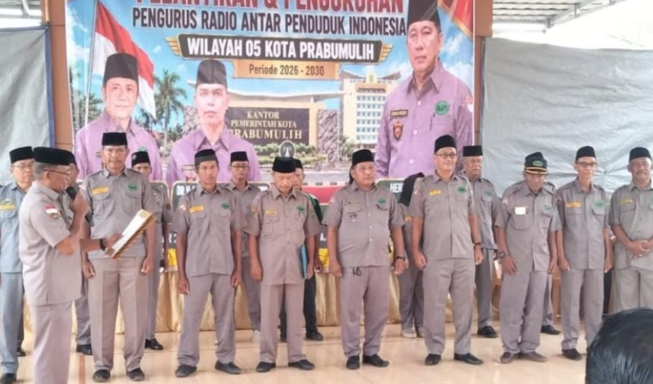 Herwan Widodo Resmi Pimpin RAPI 05 Prabumulih Periode 2026 - 2030