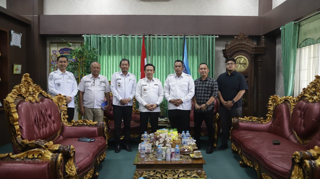 Audiensi Badan Intelijen Negara (BIN) dengan Penjabat Bupati Pringsewu