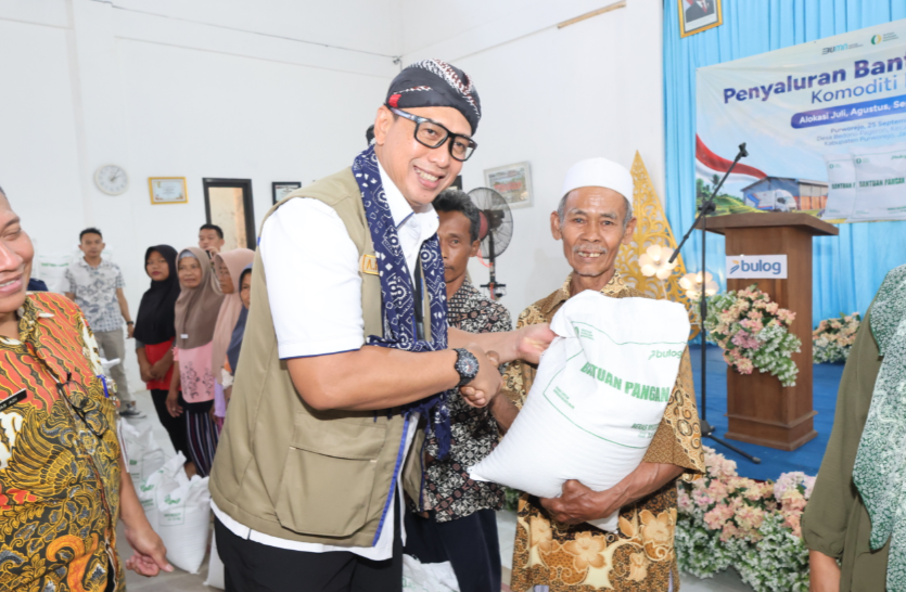 BULOG Masifkan Distribusi Bantuan Beras 3.118 Ton, Wujudkan Ketahanan Pangan bagi Masyarakat Purworejo
