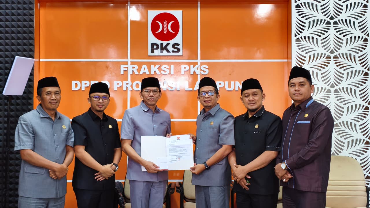 Yusnadi Jadi Kapten Fraksi PKS DPRD Lampung
