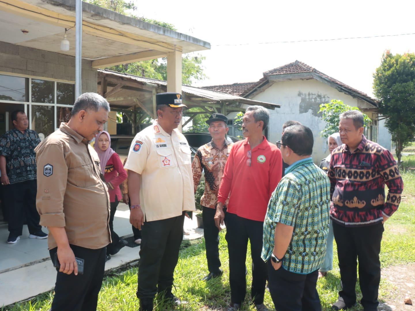 Dorong Percepatan Swasembada Pangan, Wabup Lamteng Kunjungi Kantor Penyuluh Pertanian di Seputih Raman
