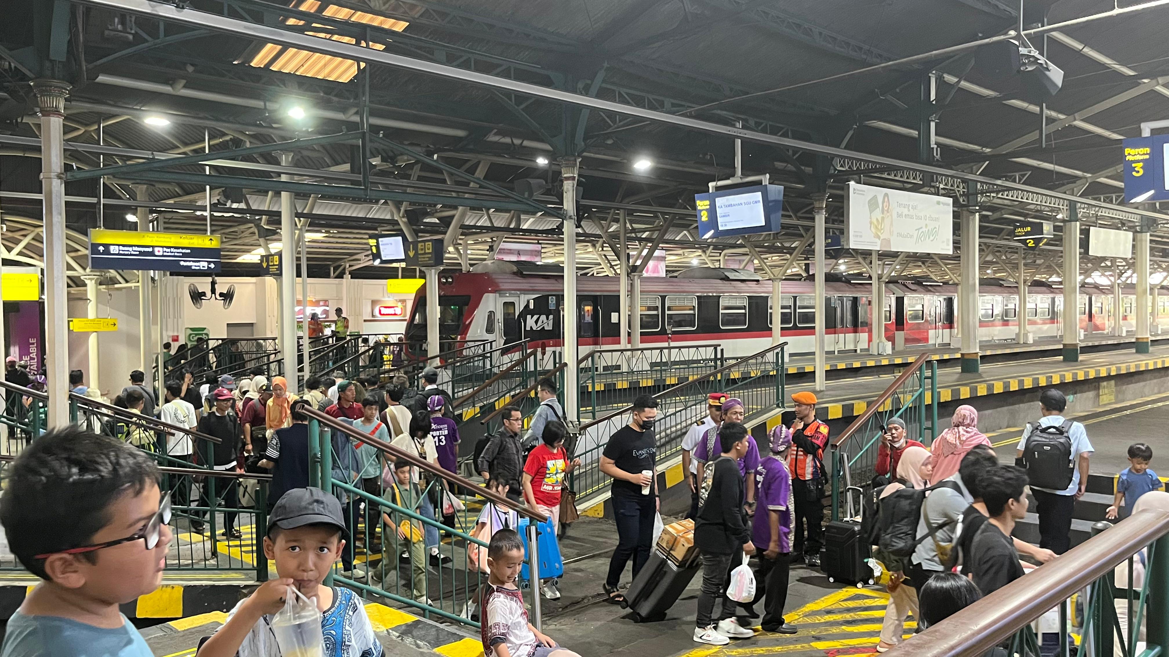 KAI Daop 6 Layani 36.544 Penumpang di Hari Pertama Long Weekend Paskah