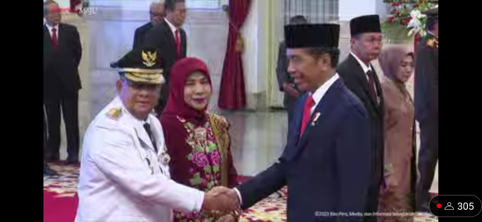 Gantikan Syamsuar, Presiden Jokowi Lantik Edy Nasution Sebagai Gubernur Riau