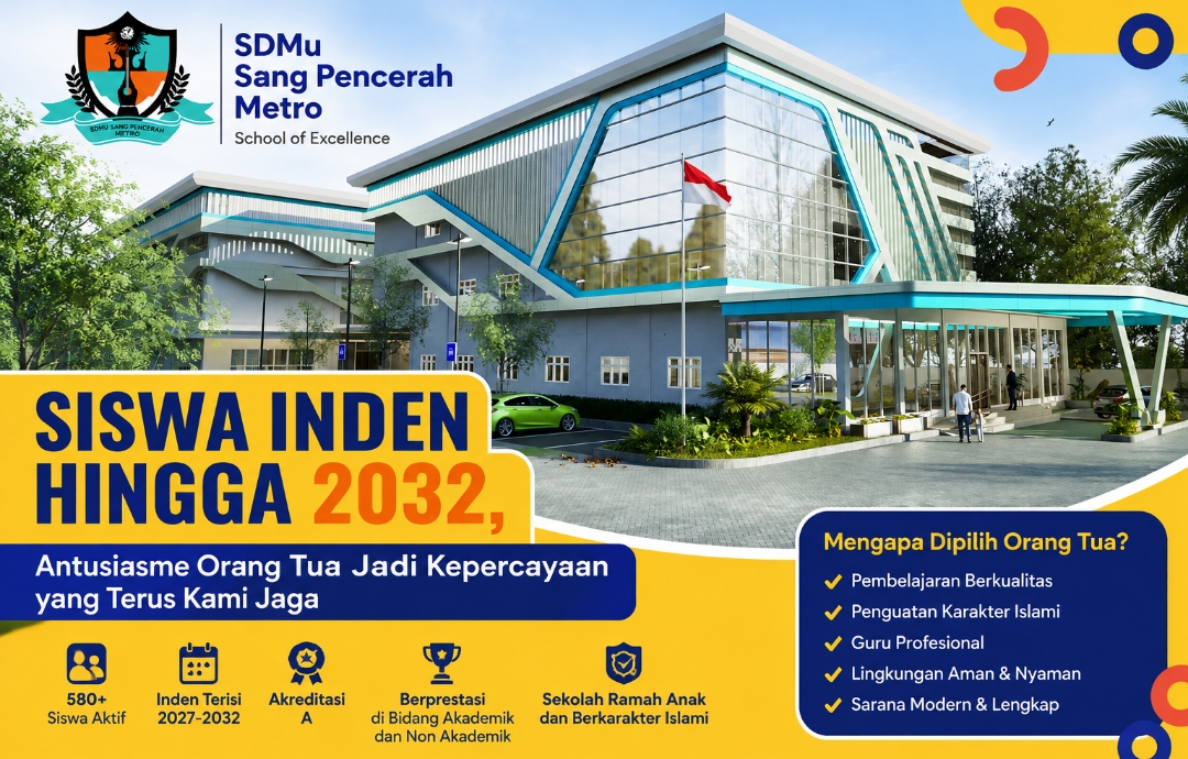 Siswa Inden SD Muhammadiyah Sang Pencerah Metro Tembus hingga 2032
