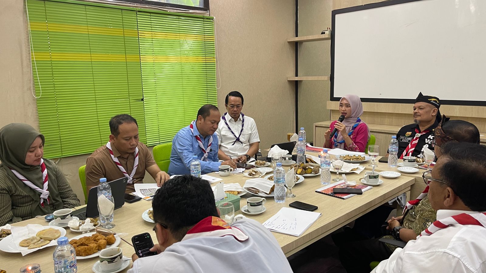 Studi ke Jabar, Wagub Jihan Nurlela Dampingi Kwarda Pramuka Lampung Pelajari Pengelolaan Badan Usaha Pramuka