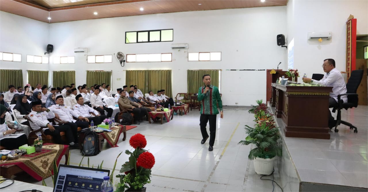 IWO Lampung Isi Materi Jurnalistik dalam Rakor Madrasah se-Bandarlampung 