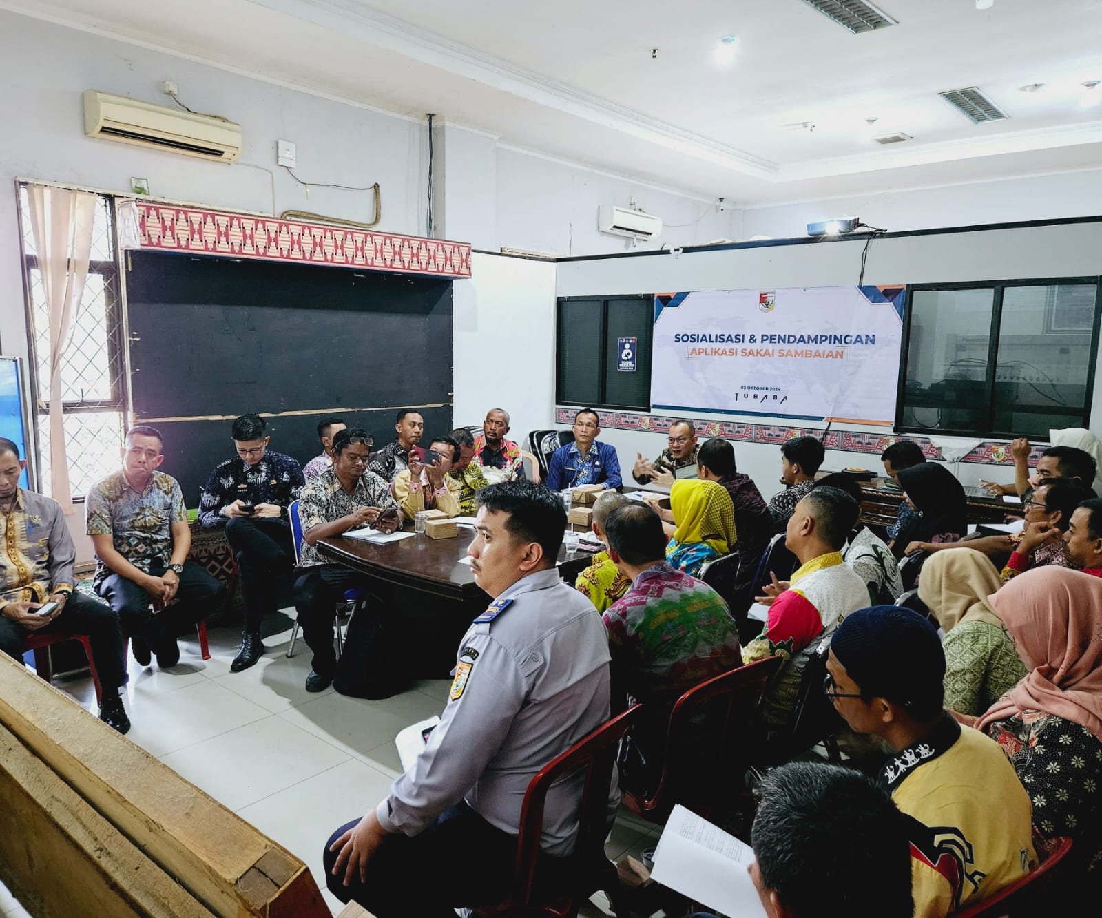 Bapperinda  Gelar Sosialisasi Upaya Penanggulangan Kemiskinan.