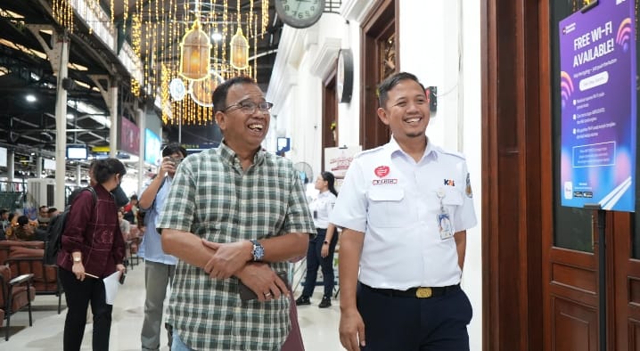Kementerian HAM Tinjau Kesiapan Angkutan Lebaran 2026 di KAI Daop 6 Yogyakarta