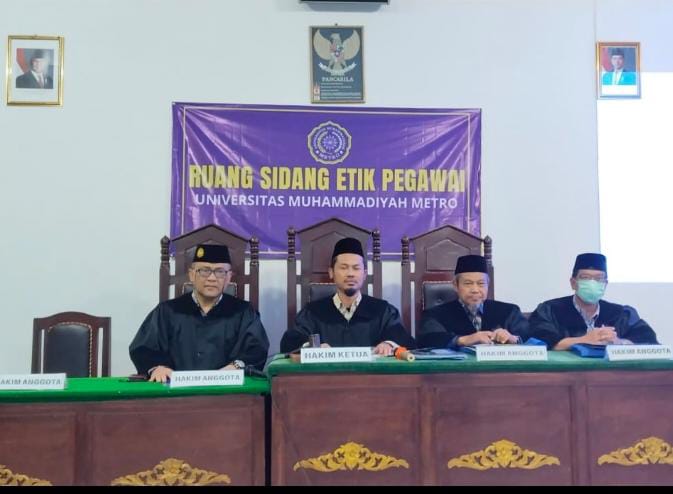 Usai Divonis Kasus Pelanggaran Etik, Wakil Rektor II UM Metro Mundur 