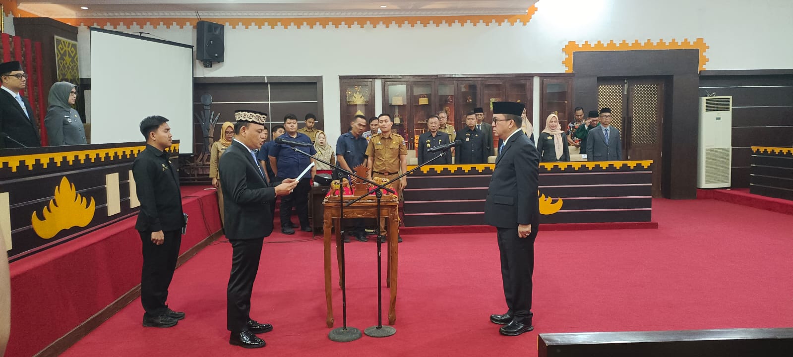 Walikota Resmi Lantik Henri Dunan Jabat Inspektur Kota Metro