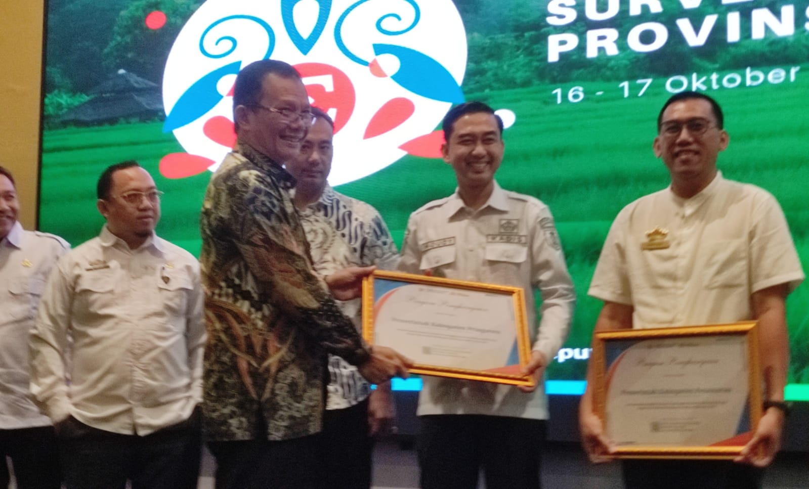 Kadis Kominfo Pringsewu Hadiri Rakor Survei Ekonomi Pertanian 2024 di Lampung