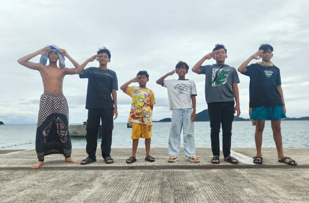 6 Atlet Matrix Swimming Club Ikuti Aquathlon Meriahkan HUT Marinir ke-80