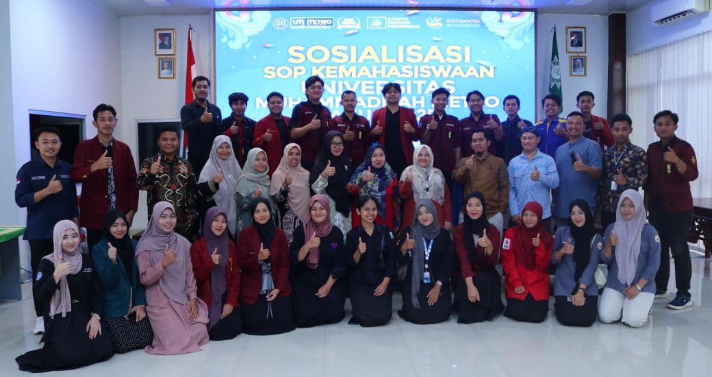 UM Metro Gelar Sosialisasi SOP Kemahasiswaan Tahun 2025