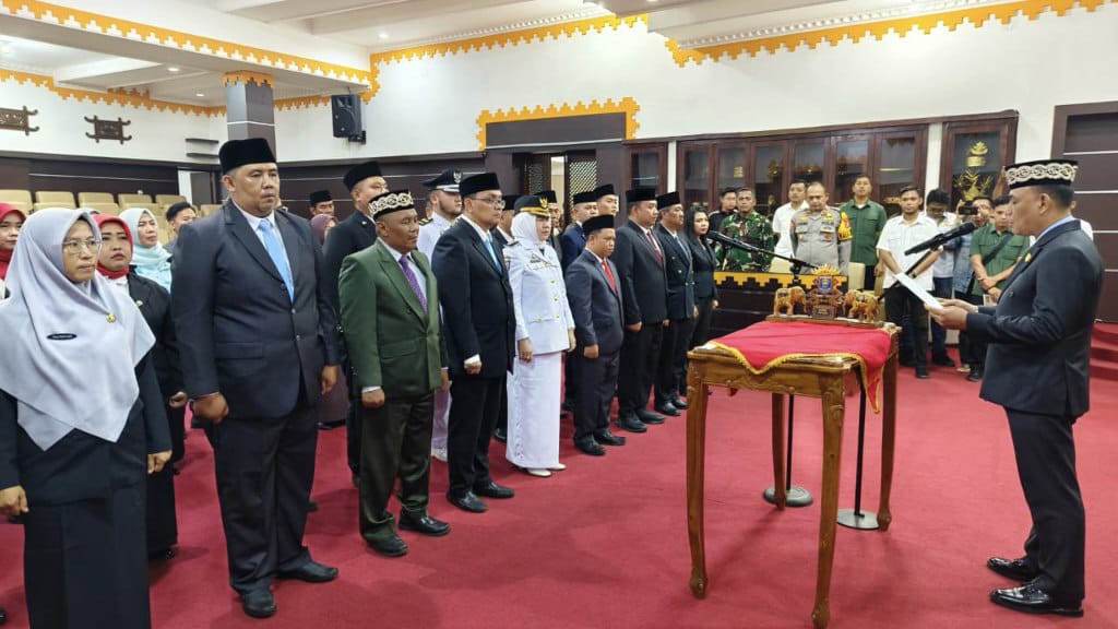 35 Pejabat Struktural dan Fungsional Pemkot Metro Dilantik, Ini Daftarnya! 