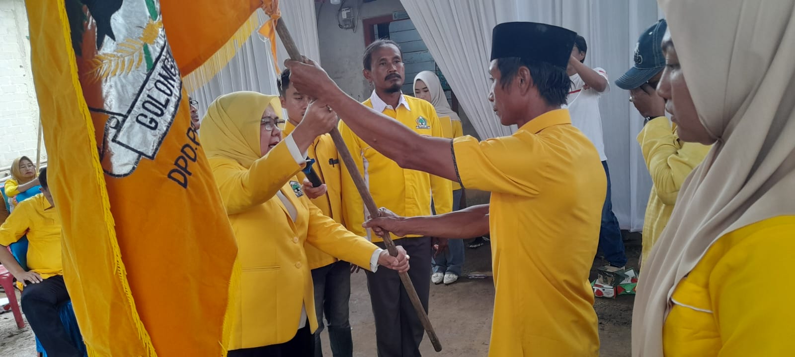 Ketua DPP Golar Mesuji Resmi Lantik PK dan Pimdes se-Kecamatan Panca Jaya