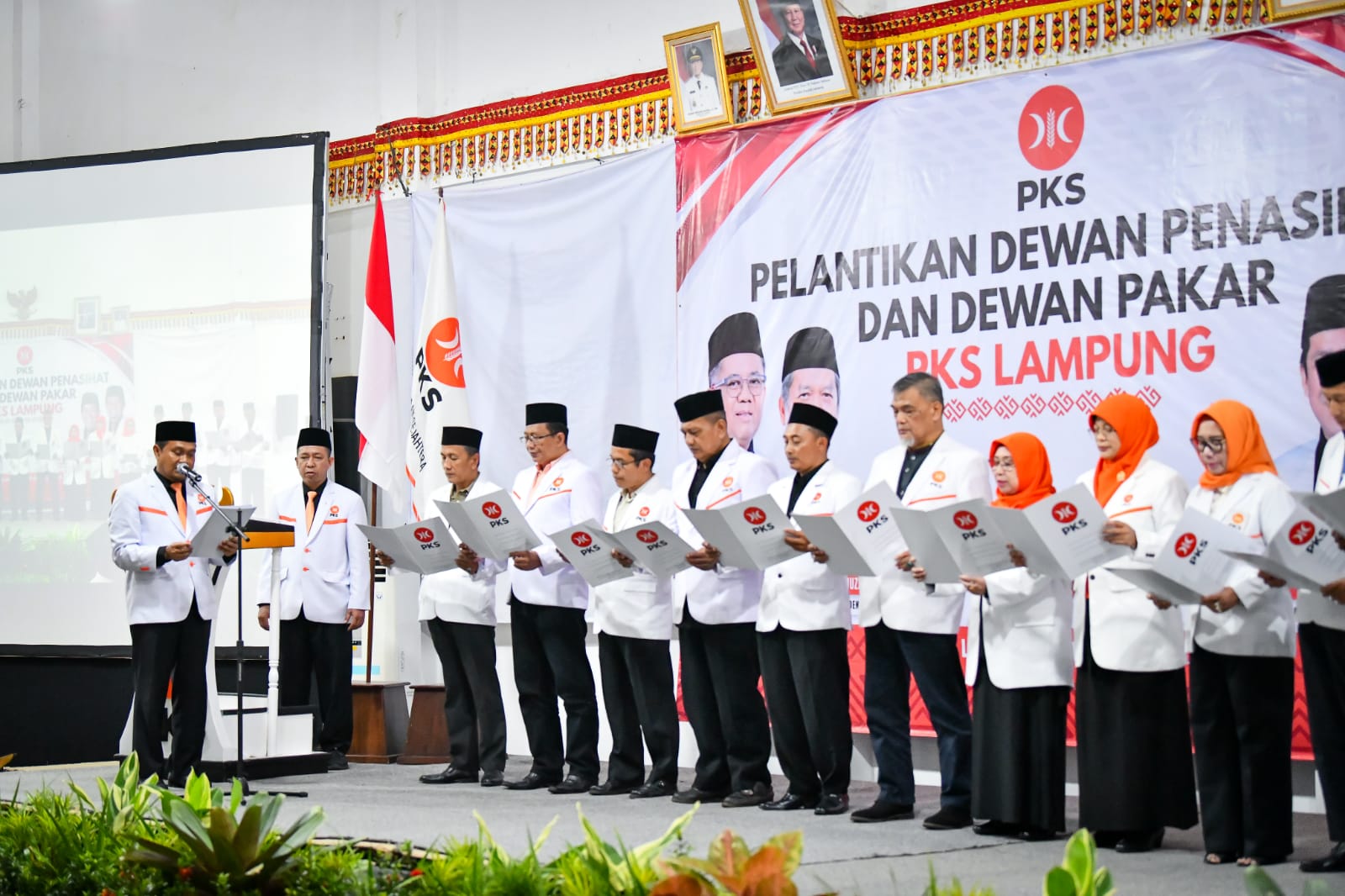 PKS Lampung Lantik Dewan Penasihat dan Dewan Pakar Wilayah