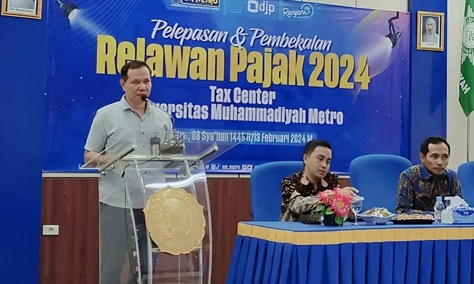 Tim KPP Pratama Metro Sebut 27 Relawan Pajak UM Metro 2024 sebagai Agen Perubahan Perpajakan