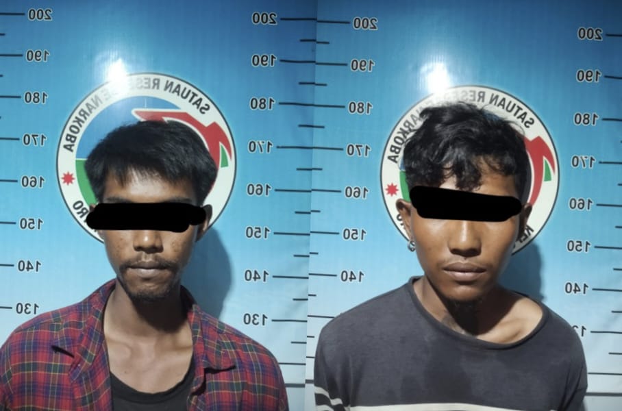 Miliki Sabu 0,38 Gram 2 Pemuda Diamankan Polres Metro, Pelaku Diancam Hukuman 12 Tahun Penjara! 