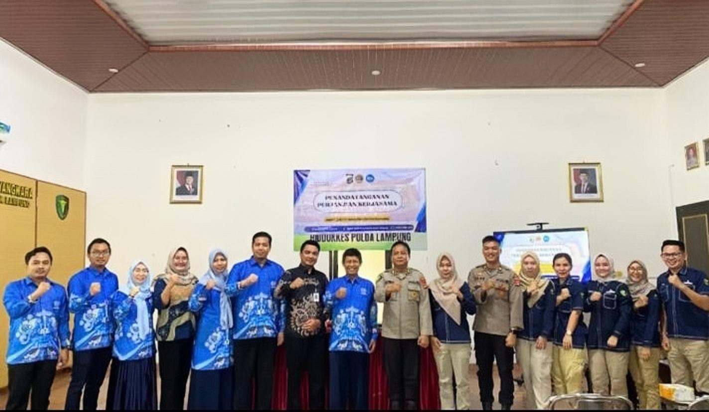 UM Metro dan RS Bhayangkara Polda Lampung Jalin Kerja Sama Penguatan Pendidikan dan Layanan Kesehatan