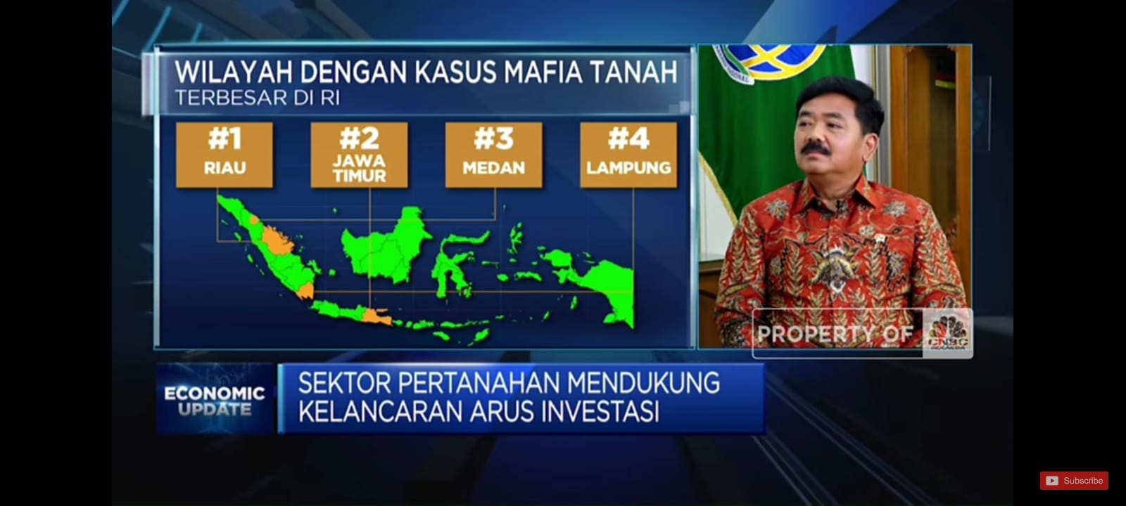 Lampung Jadi Salah Satu Daerah Dengan Kasus Mafia Tanah Terbanyak