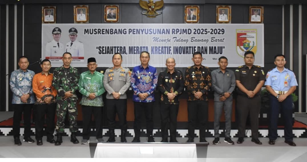 Musrenbang RPJMD 2025–2029: Tubaba Fokuskan Pembangunan Berkelanjutan dan Inklusif