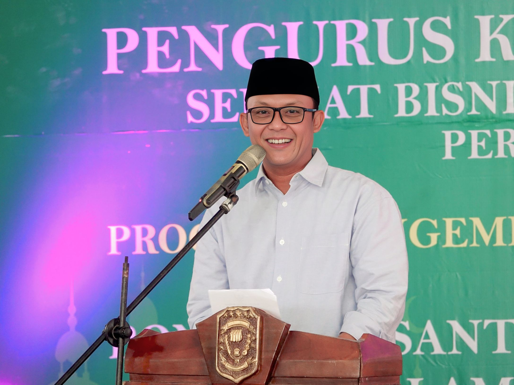 Hadiri Pelantikan Pengurus KSBP Lampung, Bupati Lampung Tengah Harap Tetap Jaga Akuntabilitas dan Transparansi