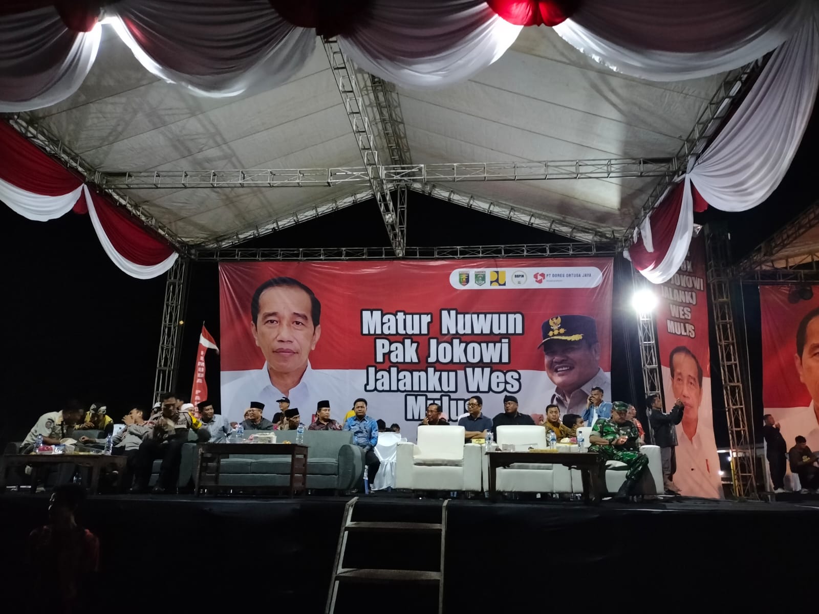 Jalan Kotagajah-Seputih Banyak Diresmikan, Masyarakat: Matur Nuwun Pak Jokowi Dalane Wes Apik