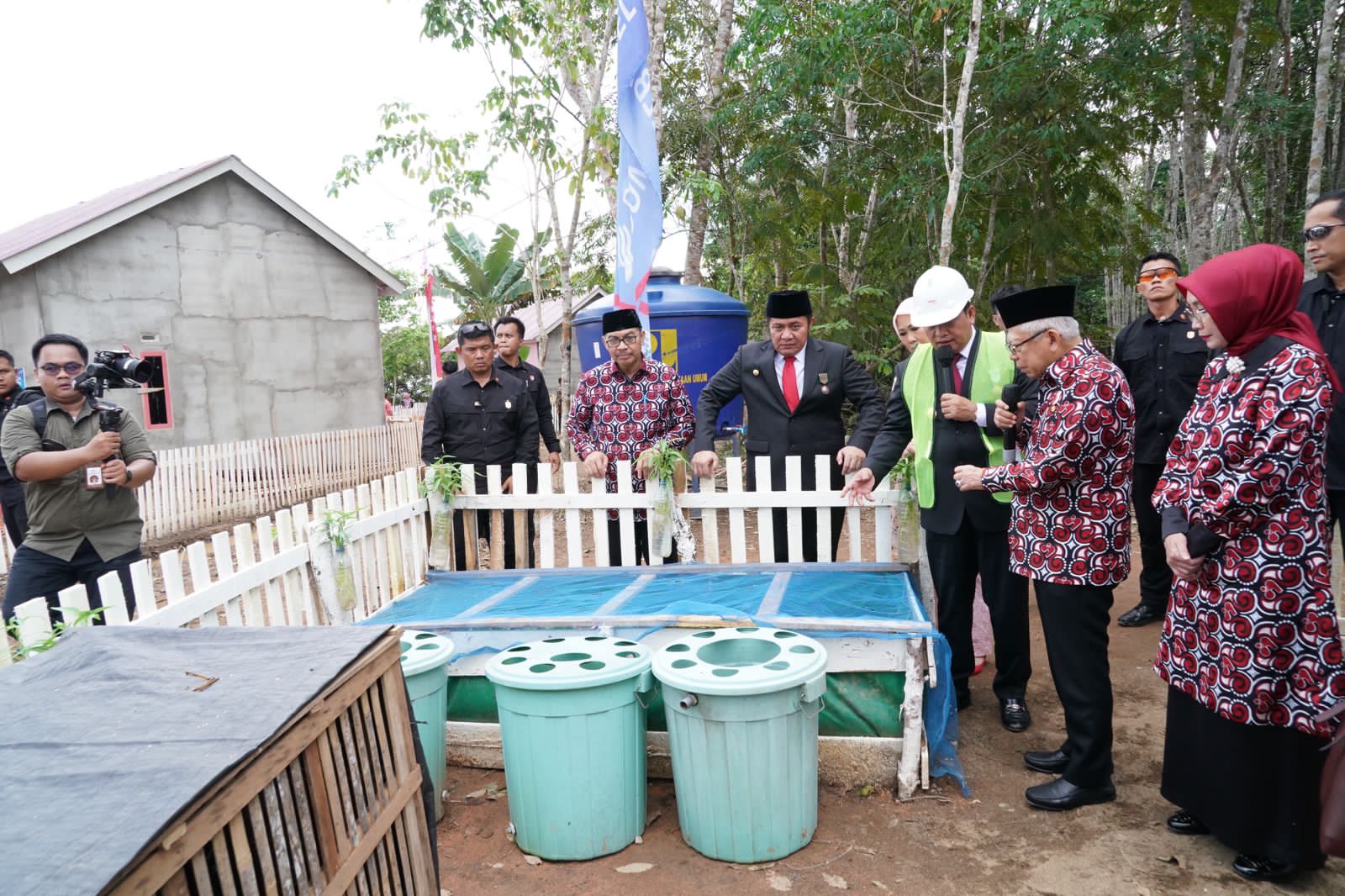 Usai Hadiri Harganas, Wapres Kunjungi Pembangunan Rumah Berisiko Stunting