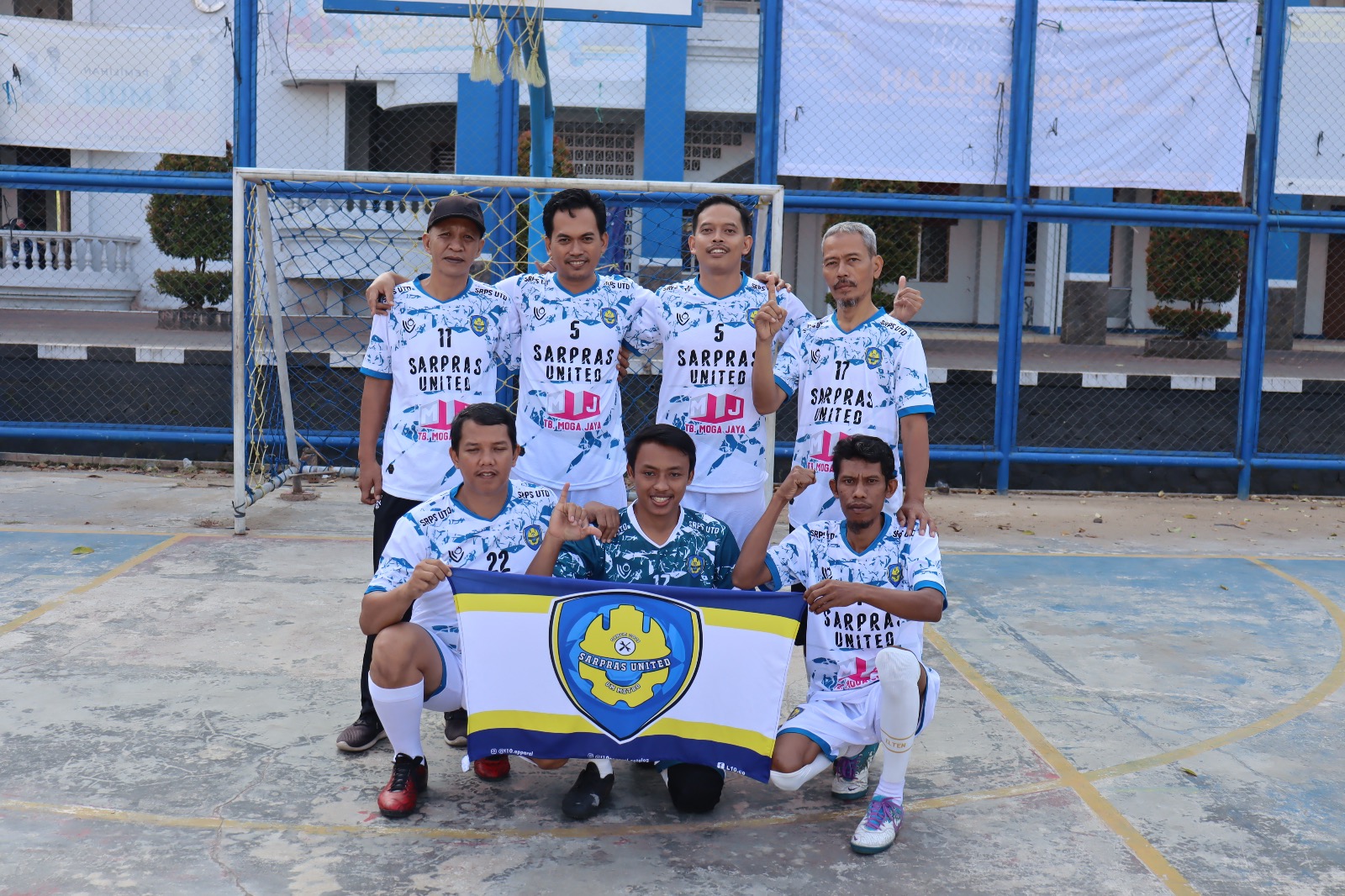 Tim Sarpras United Menangkan Turnamen Futsal 