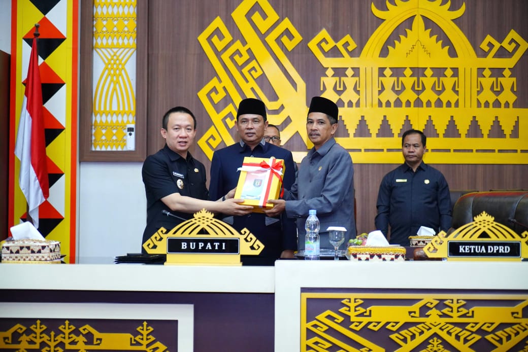 Penjabat Bupati Pringsewu Sampaikan Rancangan Perubahan KUA-PPAS 2024