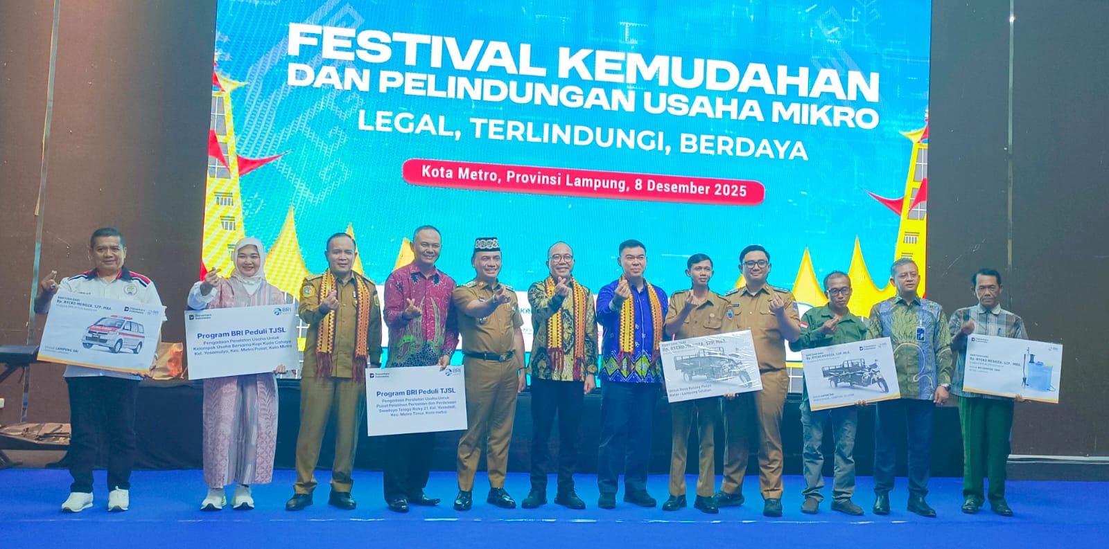 Berikan Kemudahan dan Perlindungan Usaha Mikro, Kementerian UMKM Gelar Festival di Kota Metro 