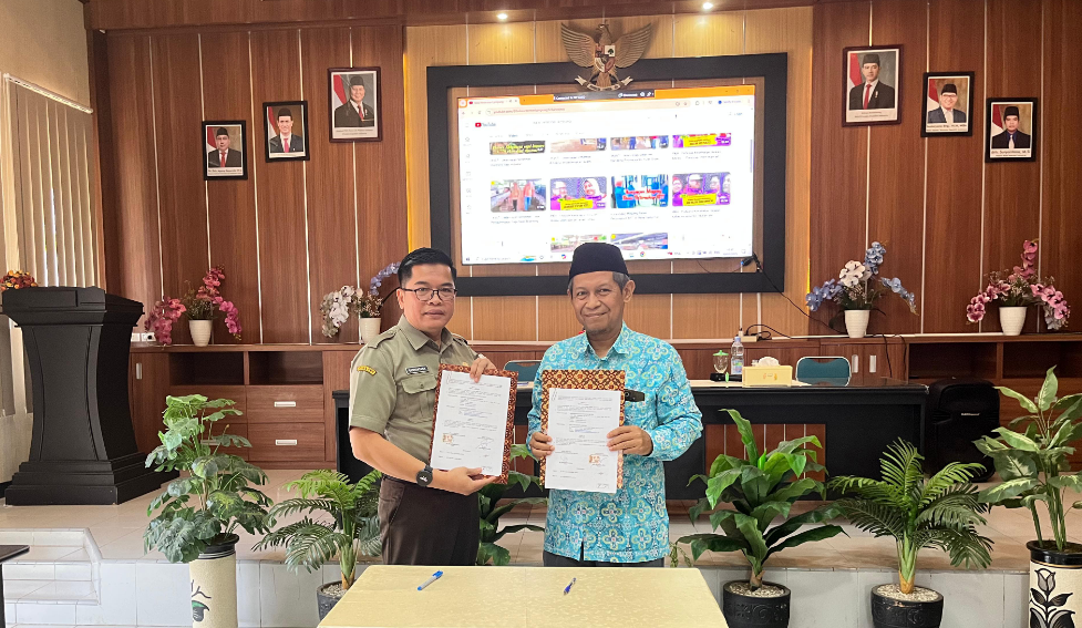Penandatanganan MoU dan MoA antara UM Metro dan Balai Veteriner Lampung Dukung Pendirian Prodi Kedokteran Hewa